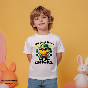 Camiseta De Bebé Chica Divertida y Genial Dice Chicos