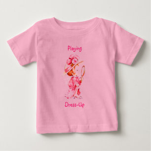 Camiseta De Bebé Chica Dress-Up Onsie
