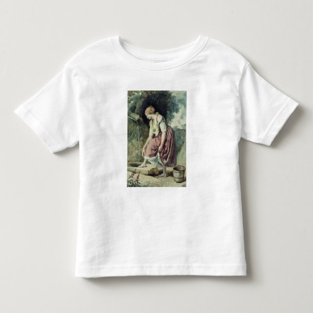 Camiseta De Bebé Chica en un conducto (Anverso)
