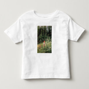 Camiseta De Bebé Chica entre las flores silvestres, 1880