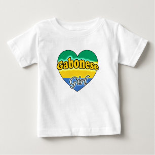 Camiseta De Bebé Chica gabonesa