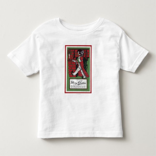 Camiseta De Bebé Chica Holding Doll and Candlestick (Anverso)
