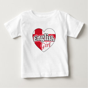 Camiseta De Bebé Chica inglesa