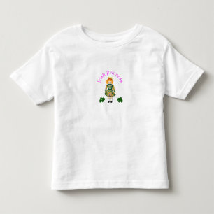 Camiseta De Bebé Chica irlandés Toddler Princess Shirt