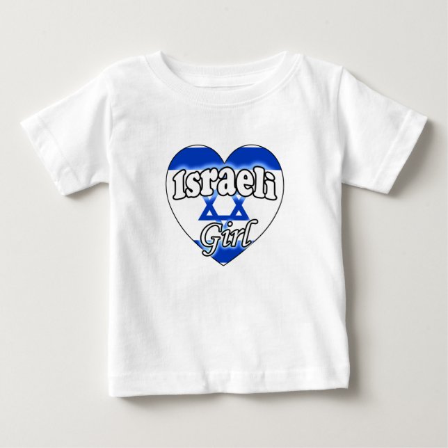Camiseta De Bebé Chica Israelí (Anverso)