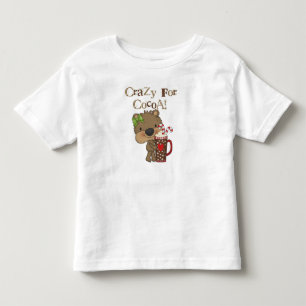 Camiseta De Bebé Chica Loco Por El Cacao