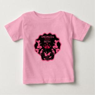 Camiseta De Bebé Chica Mermaid Princess