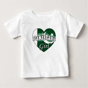 Camiseta De Bebé Chica Pakistaní