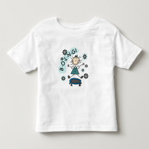 Camiseta De Bebé Chica pala en Trampoline