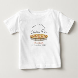 Camiseta De Bebé Chica Pastelito 1er Cumpleaños