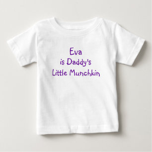 Camiseta De Bebé Chica personalizable - Niña pequeña