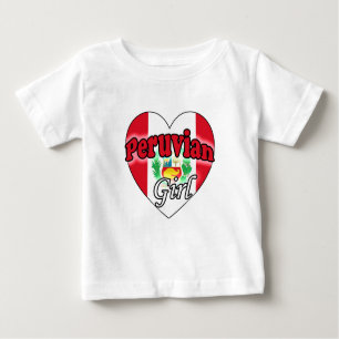 Camiseta De Bebé Chica peruano