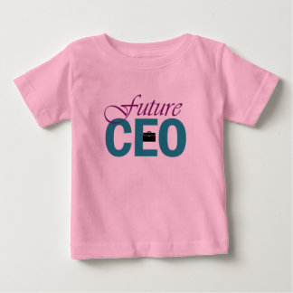 Camiseta De Bebé Chica Power: Futuro CEO