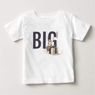 Camiseta De Bebé Chica sentado sobre el gran regalo