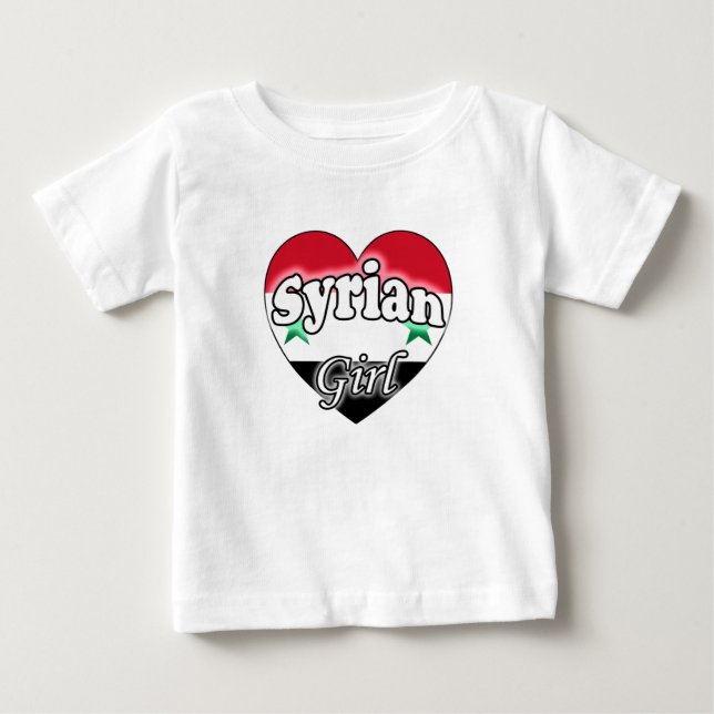 Camiseta De Bebé Chica siria (Anverso)