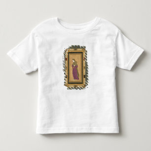 Camiseta De Bebé Chica sosteniendo un aigrette, de la Gran Alba Cli