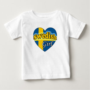 Camiseta De Bebé Chica Sueca