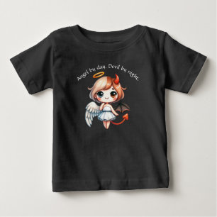 Camiseta De Bebé Chica traviesa