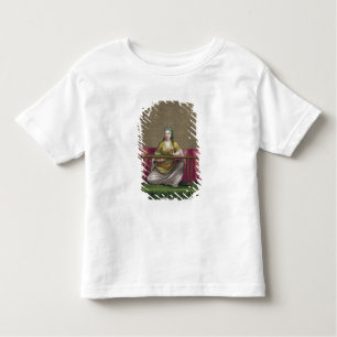 Camiseta De Bebé Chica turco, bordado, siglo XVIII (grabado)