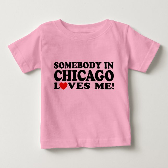 Camiseta De Bebé Chicago (Anverso)