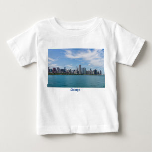Camiseta De Bebé Chicago Day Cityscape