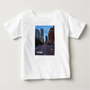 Camiseta De Bebé Chicago Evening Drive