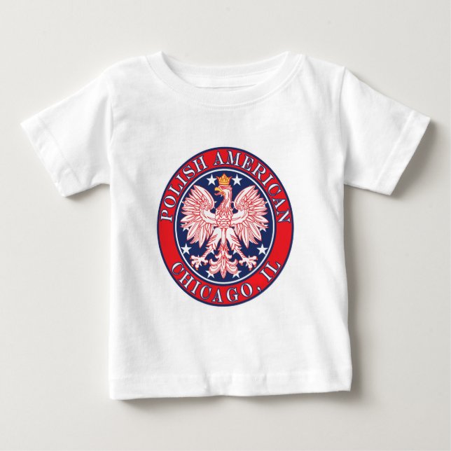 Camiseta De Bebé Chicago Illinois (Anverso)