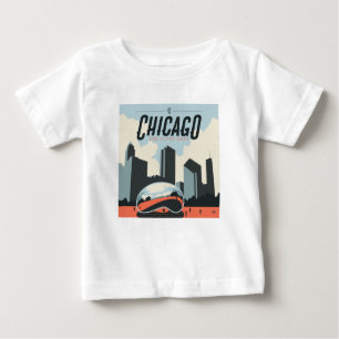 Camiseta De Bebé Chicago, Illinois Parque del Milenio