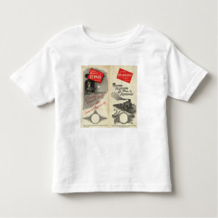 Camiseta De Bebé Chicago Milwaukee y ferrocarril de San Pablo