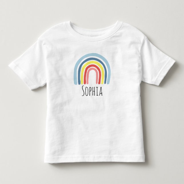 Camiseta De Bebé Chicas califican a Personalizado y nombre de arco  (Anverso)