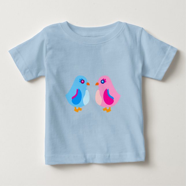Camiseta De Bebé Chicas de arte (Anverso)