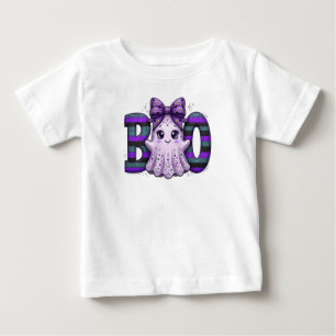 Camiseta De Bebé Chicas de Halloween Fantasma