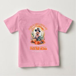 Camiseta De Bebé Chicas De La Halloween De La Calabaza De Azúcar