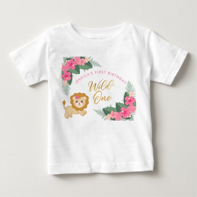 Camiseta De Bebé Chicas de safari más bonitos (Anverso)