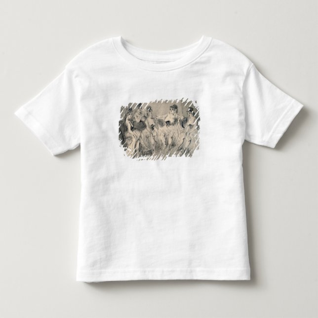 Camiseta De Bebé Chicas de un burdel (Anverso)