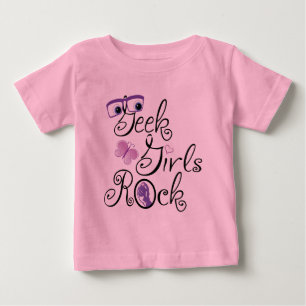 Camiseta De Bebé Chicas Geek Rock