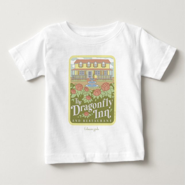Camiseta De Bebé Chicas Gilmore | El restaurante Dragonfly Inn & Re (Anverso)