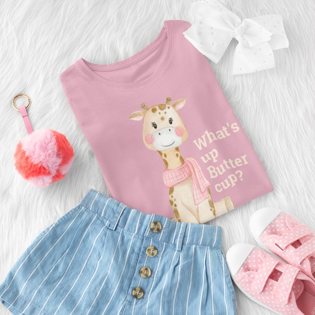 Camiseta De Bebé Chicas Giraffe (Subido por el creador)