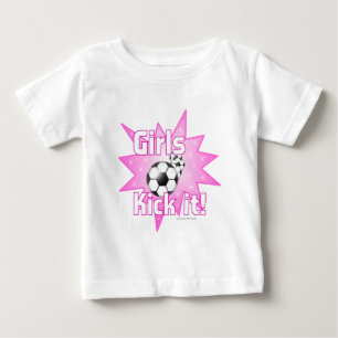 Camiseta De Bebé Chicas lo patean