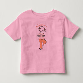Camiseta De Bebé Chicas Namaste Yoga Tee Shirt