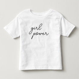 Camiseta De Bebé Chicas Pandilla | Diseño de Cita Moderna Poderosa 