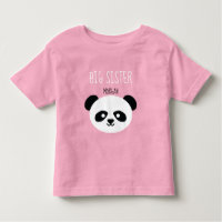 Chicas Personalizados Panda Kawaii Hermano