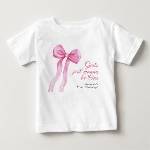 Camiseta De Bebé Chicas solo quieren ser Fiestas de un primer cumpl