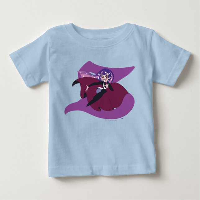 Camiseta De Bebé CHICAS Super Hero del DC Zatanna (Anverso)