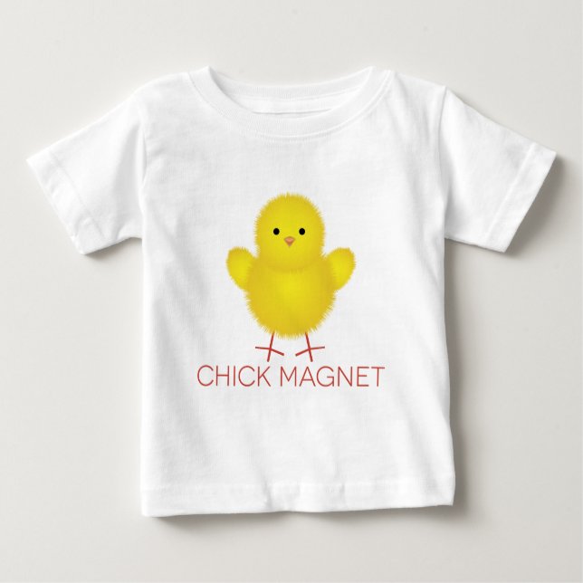 Camiseta De Bebé Chick Magnet (Anverso)