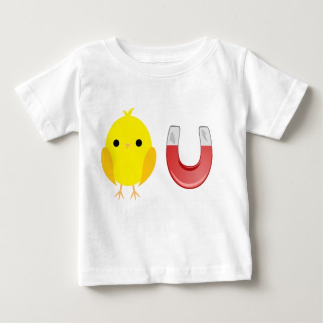 Camiseta De Bebé Chick Magnet (Anverso)