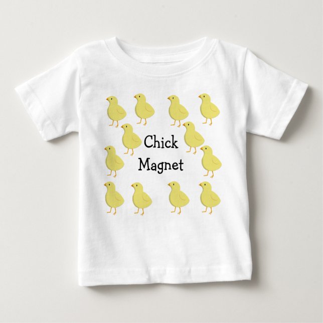 Camiseta De Bebé Chick Magnet Toddler Shirt (Anverso)
