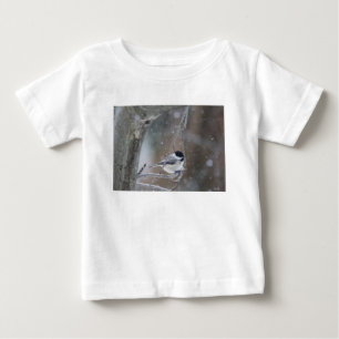 Camiseta De Bebé Chickadee con gorra negra - Songbird