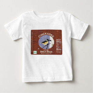 Camiseta De Bebé Chickadee-dee-dee