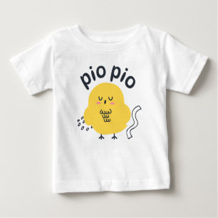 Camiseta De Bebé Chicken Singing Pio Pio